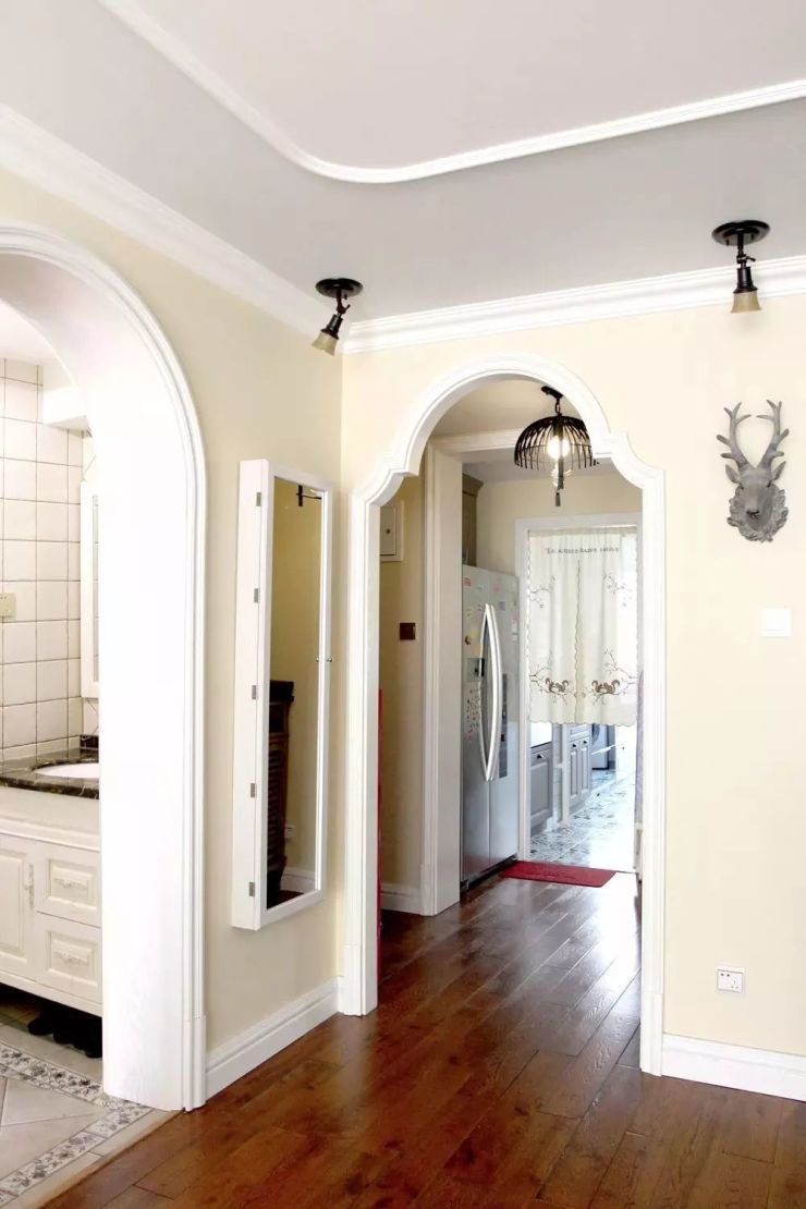 走廊门洞这样处理简简单单也大气