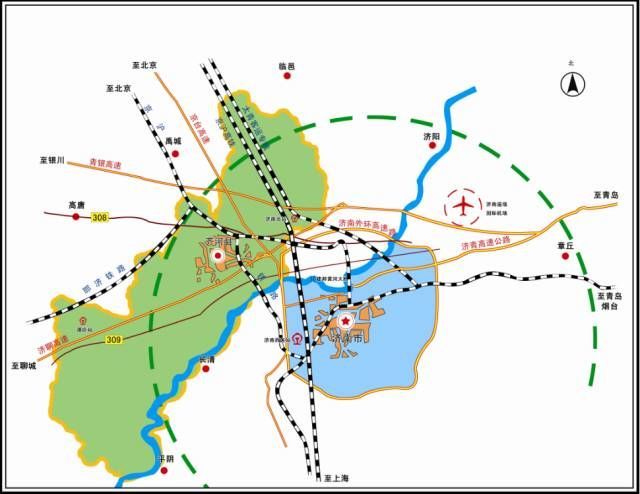 齐河308国道改线规划图图片