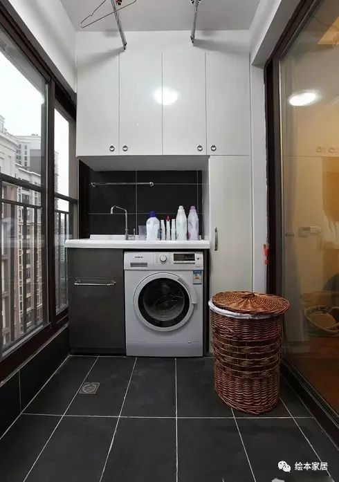 做一个1平方米砖砌阳台洗衣台,实用得不要不要的!