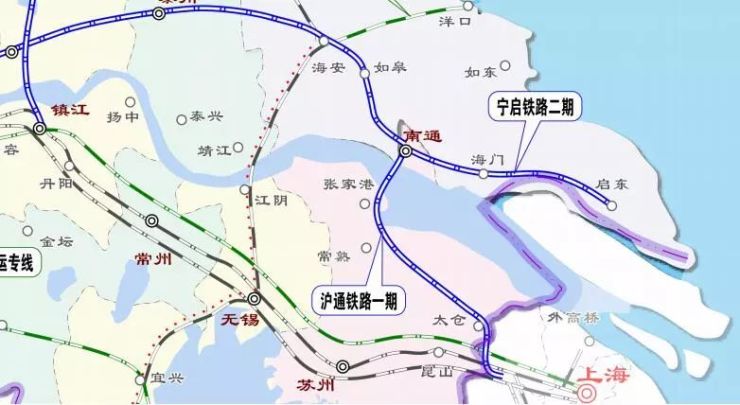 寧啟鐵路通車了北沿江高鐵則力爭十三五期間開工建設確保2025年前建成