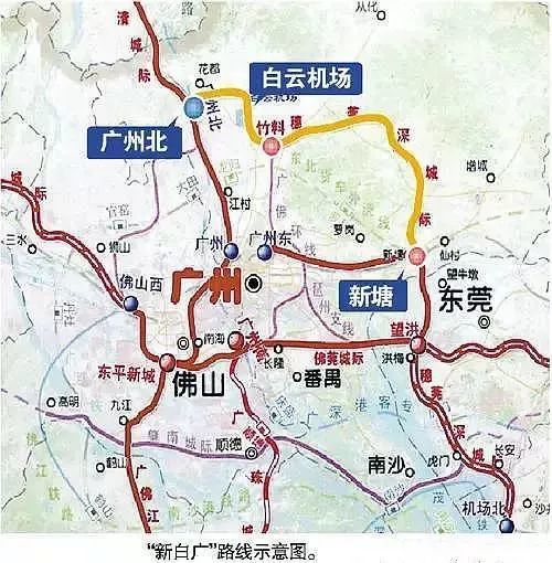 广州:城际铁路+高速地铁快速轨道交通时代,竟