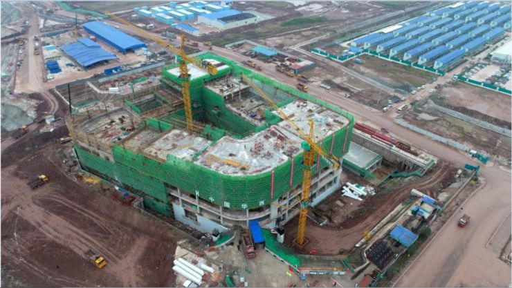 喜讯!成都天府国际机场第一个单体建筑主体封