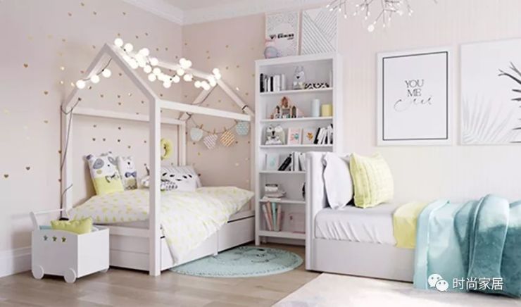 用粉色怎么“装”出高级感还不qiè?快来看看这间亲子宅