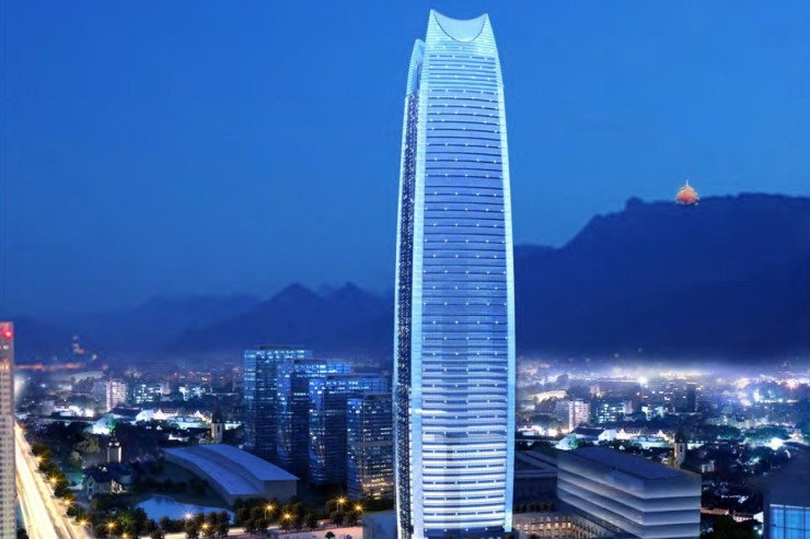 重磅东莞这里将建538米摩天大楼高过广州塔跻身全球前十