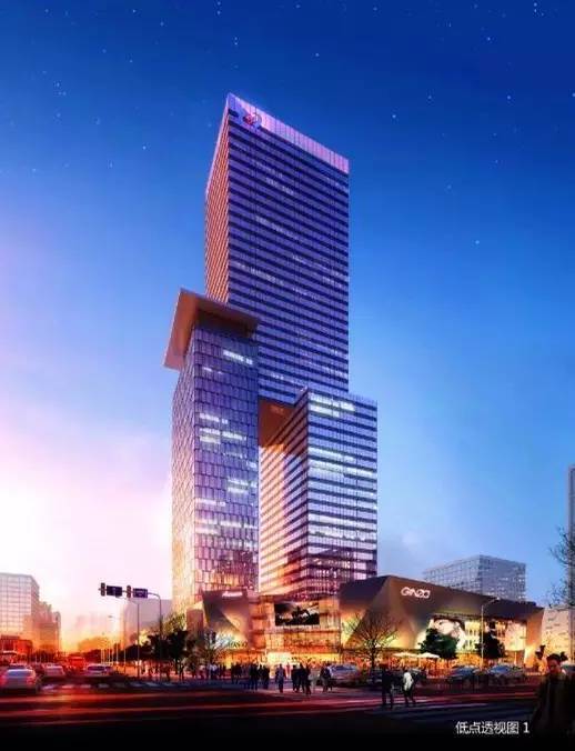 玉林超高楼玉商大厦规划方案公示了目前工程进展