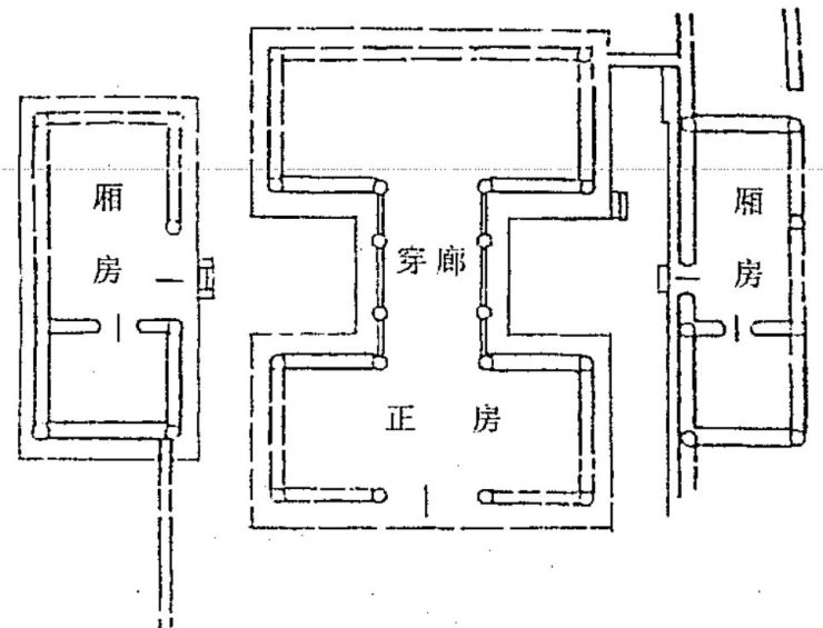 宋朝院落平面图图片